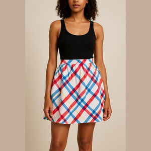 Love Moschino RARE Abstract Pleated Balloon Skirt- Size 2